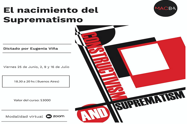 Museo de Arte Contemporáneo de Buenos Aires invita al Curso «El nacimiento del Suprematismo»